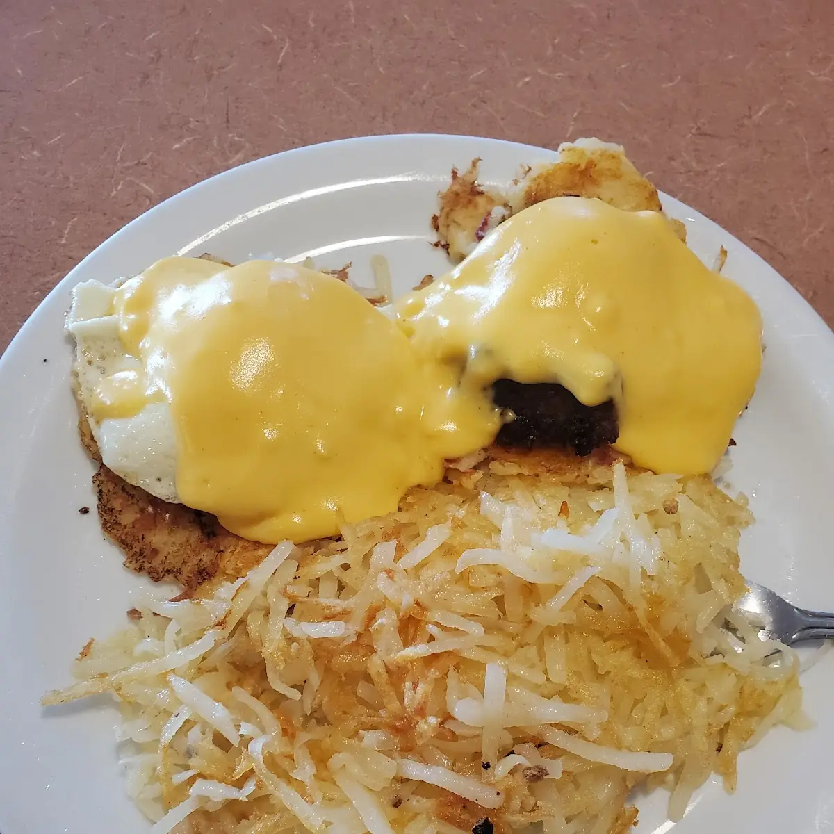 Prime Rib Eggs Benedict