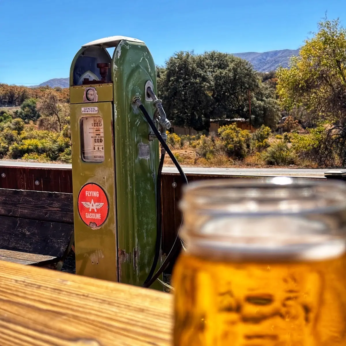 Lager on Draft Beer