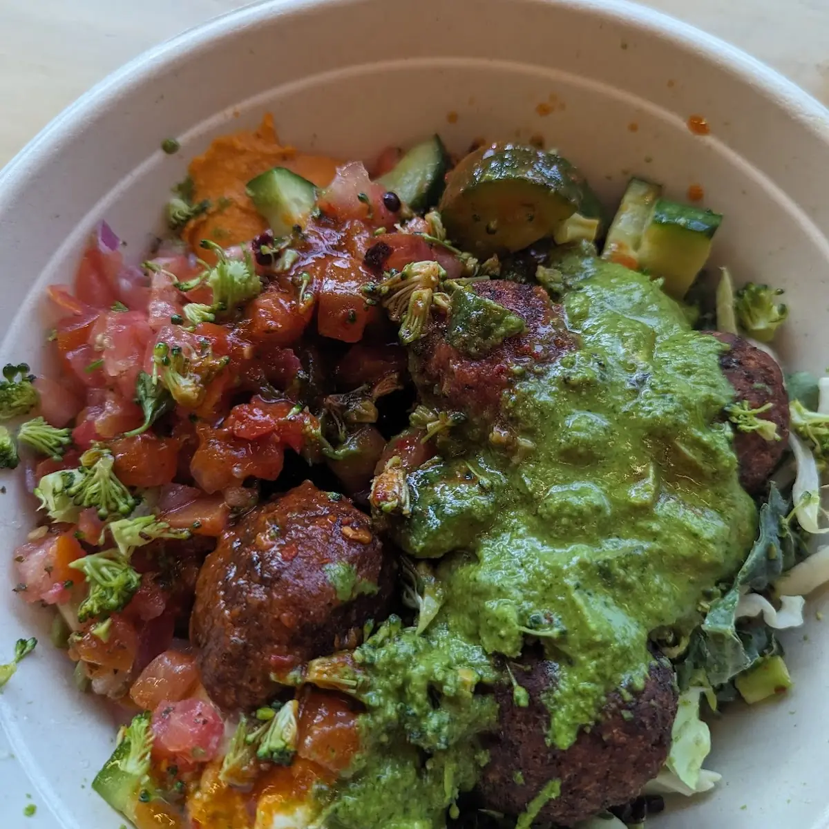 Spicy Falafel Bowl