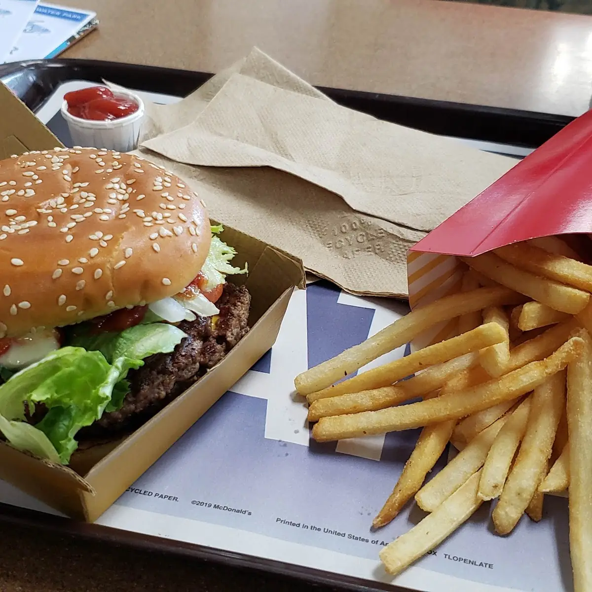 Double Quarter Pounder Deluxe Meal