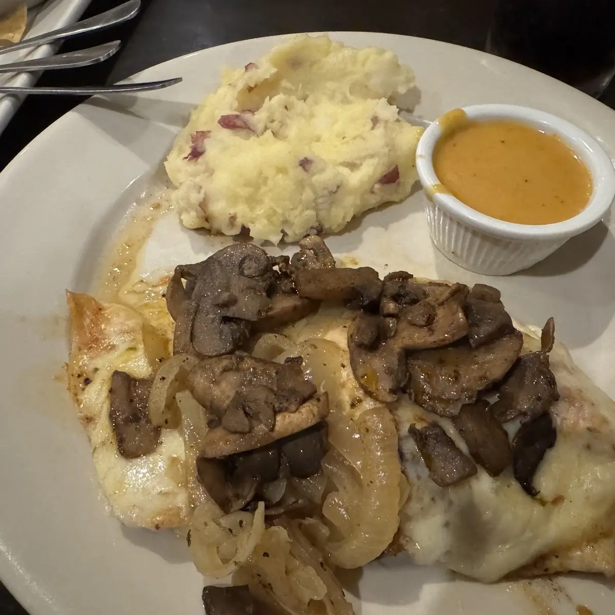 Sautéed Mushrooms and Onions