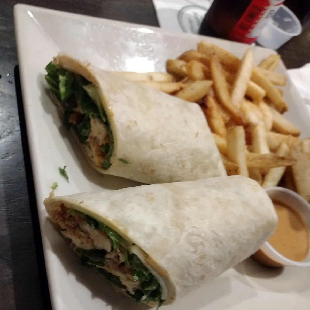 Spicy Chicken Ranch Wrap