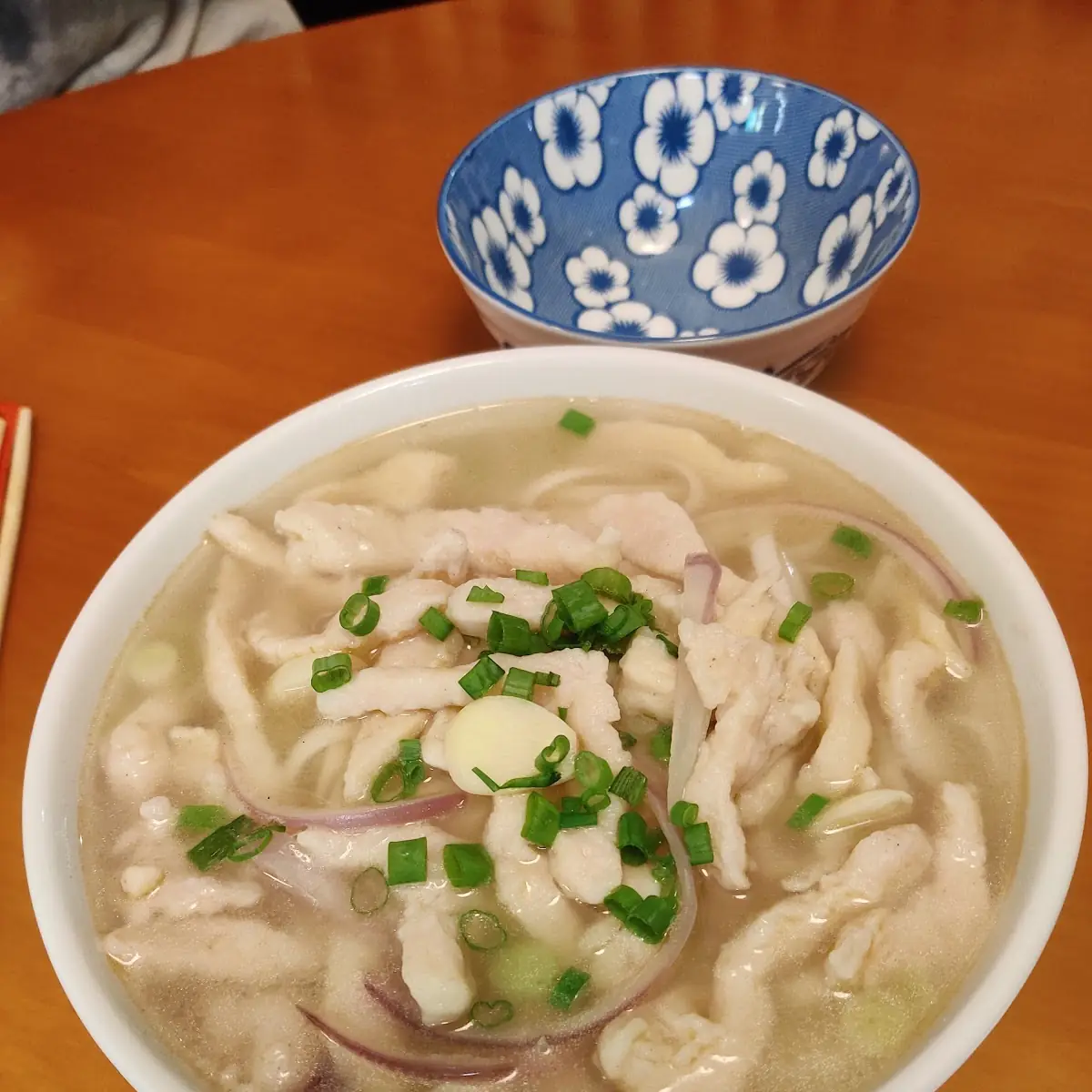 Shredded Chicken Noodle Soup