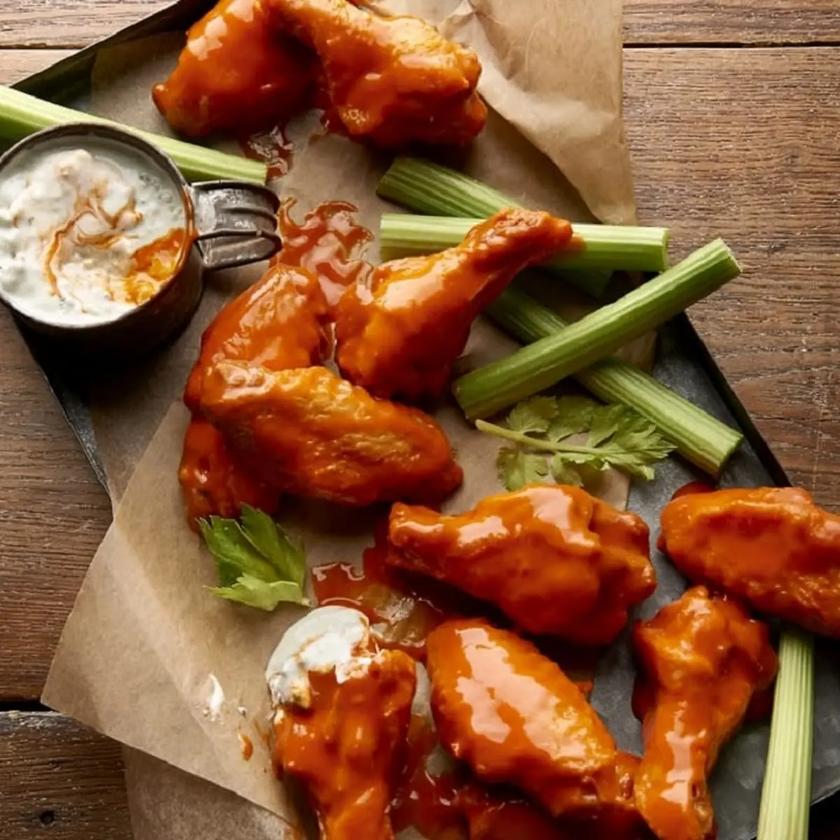 Bone-In Wings Naked or Breaded