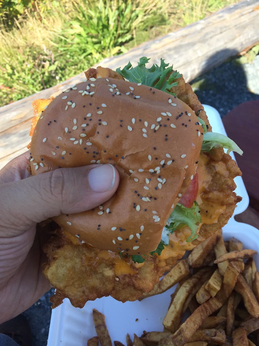 Cod Fish Burger