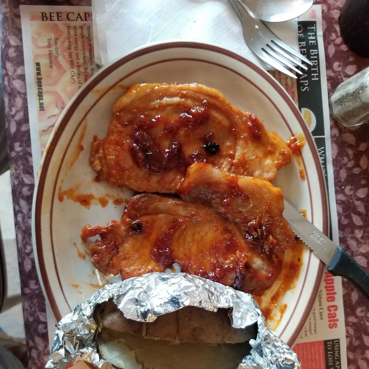 Glazed Pork Chops