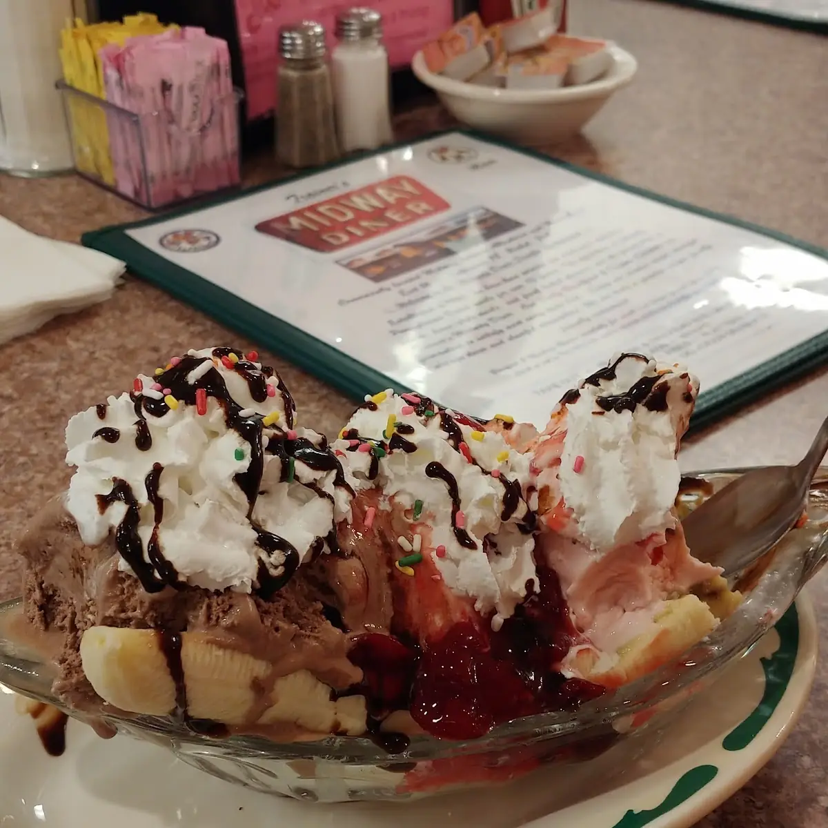 Jumbo Banana Split