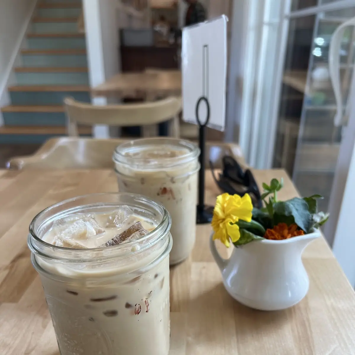 Iced Vanilla Lattes