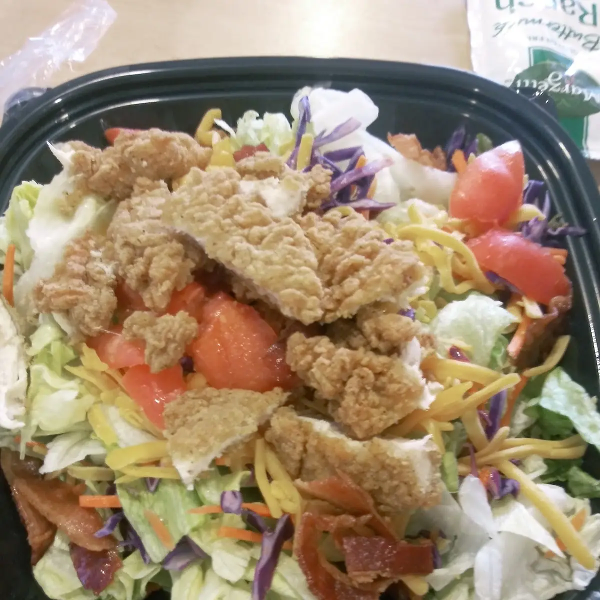 Crispy Chicken blt Salad