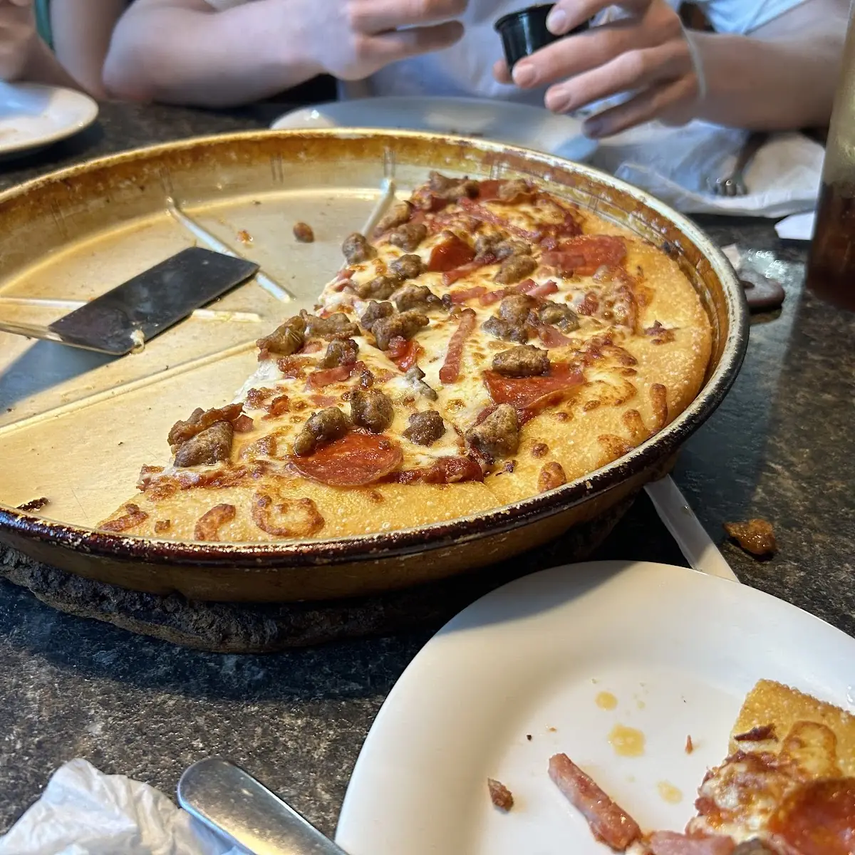 Deep Dish All Meats Pizza