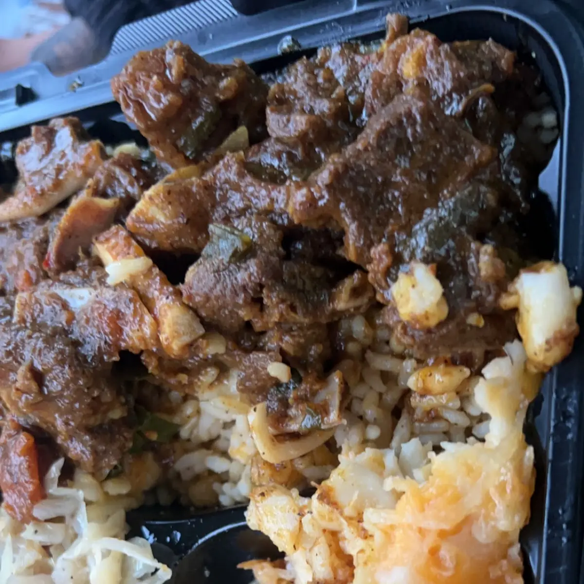Curry Goat Dinner