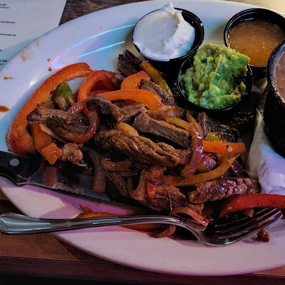 Steak Fajitas