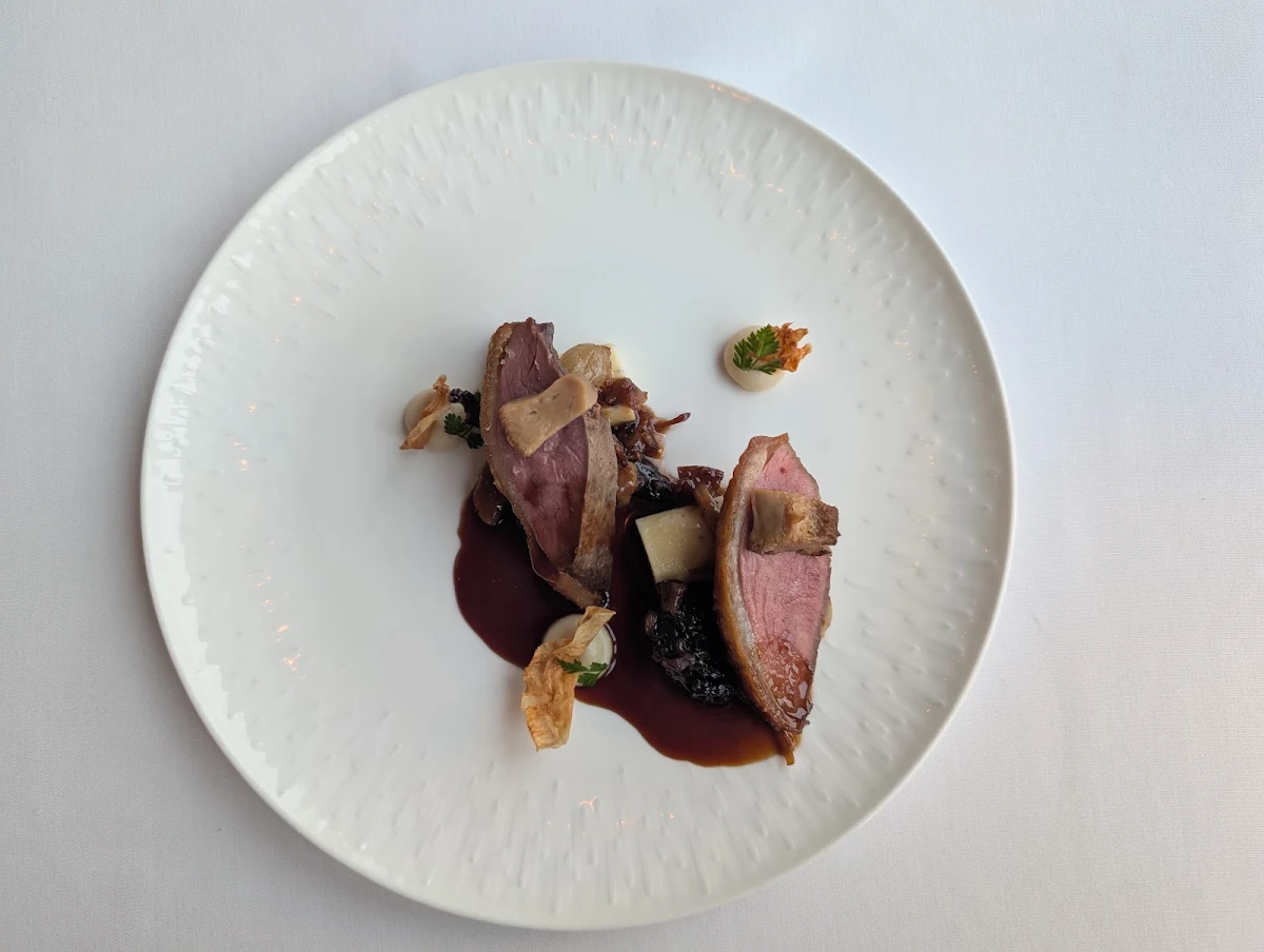 Grand Marnier Duck Breast, Five Sails Restaurant