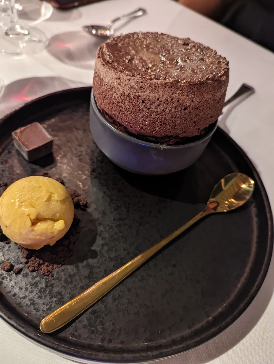 Grand Marnier Souffle, Five Sails Restaurant