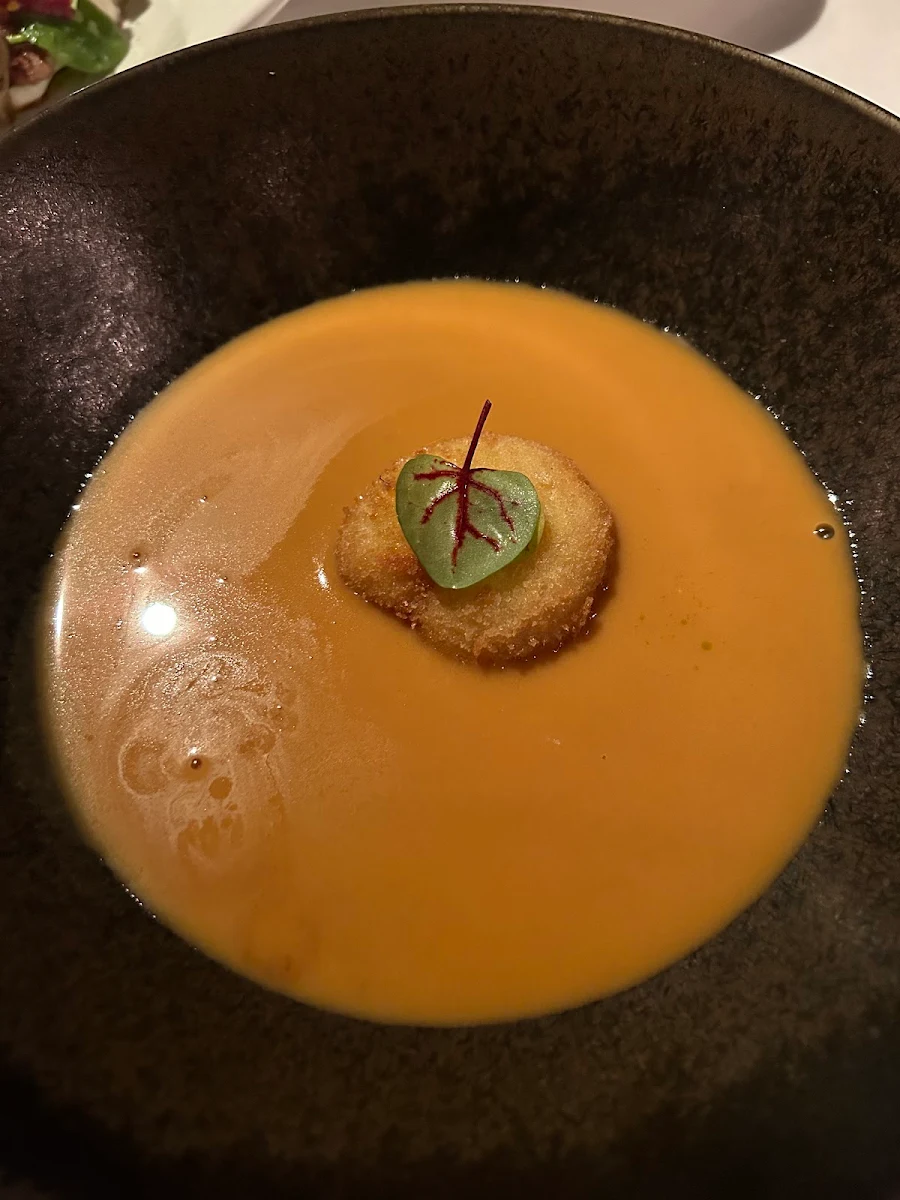 Leek and Potato Soup, Five Sails Restaurant
