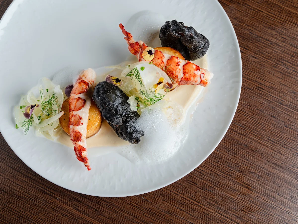 Trio of Warm & Chilled Seafood, Five Sails Restaurant
