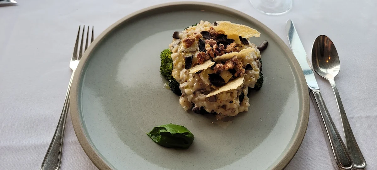 Winter Truffle Risotto, Five Sails Restaurant