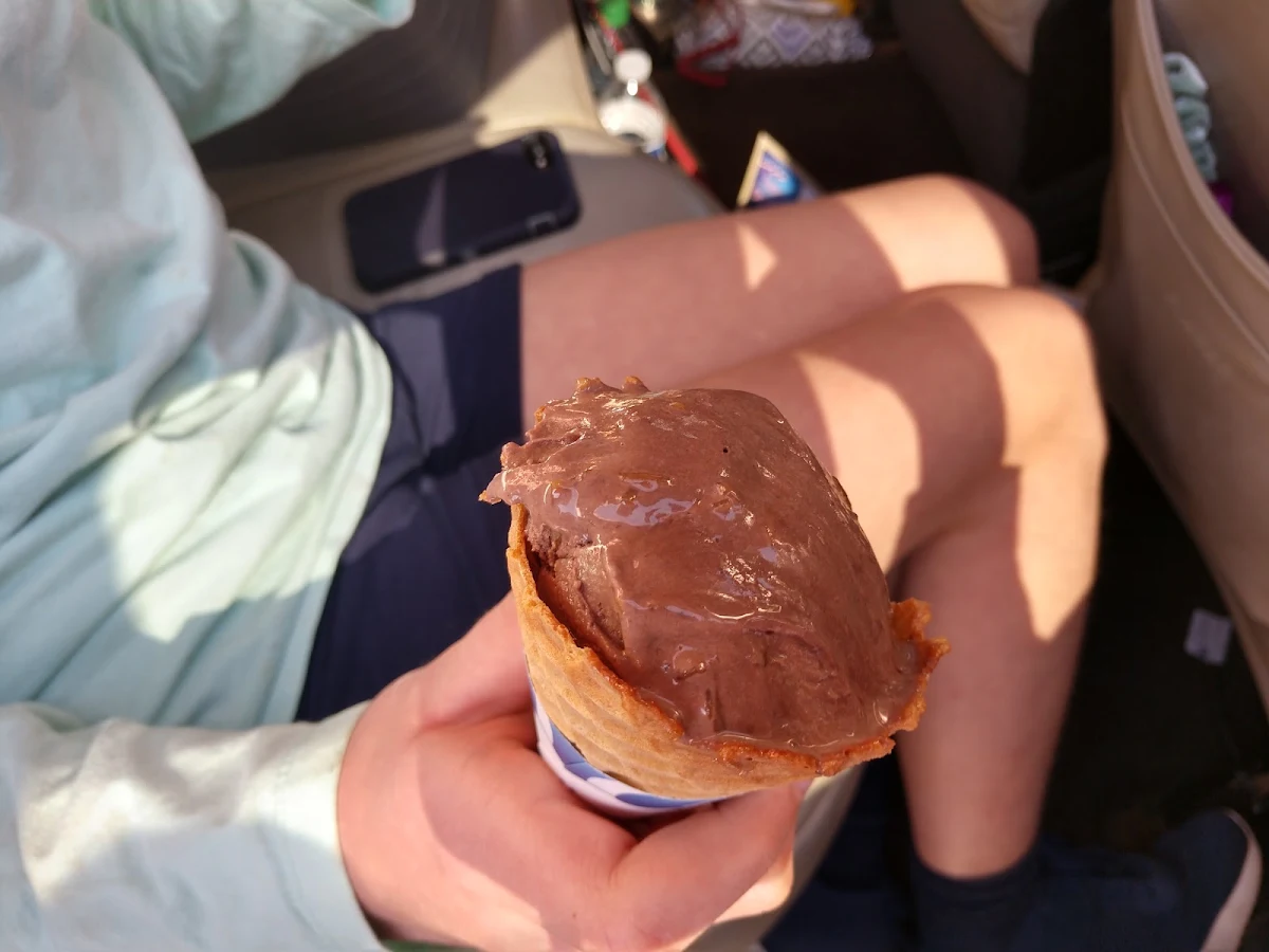 Chocolate Ice Cream Cone