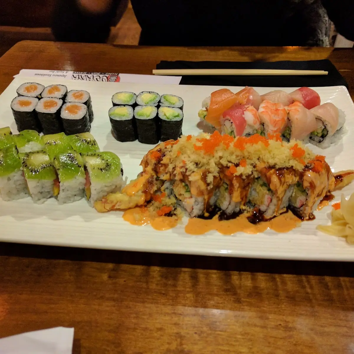 Various Sushi Rolls