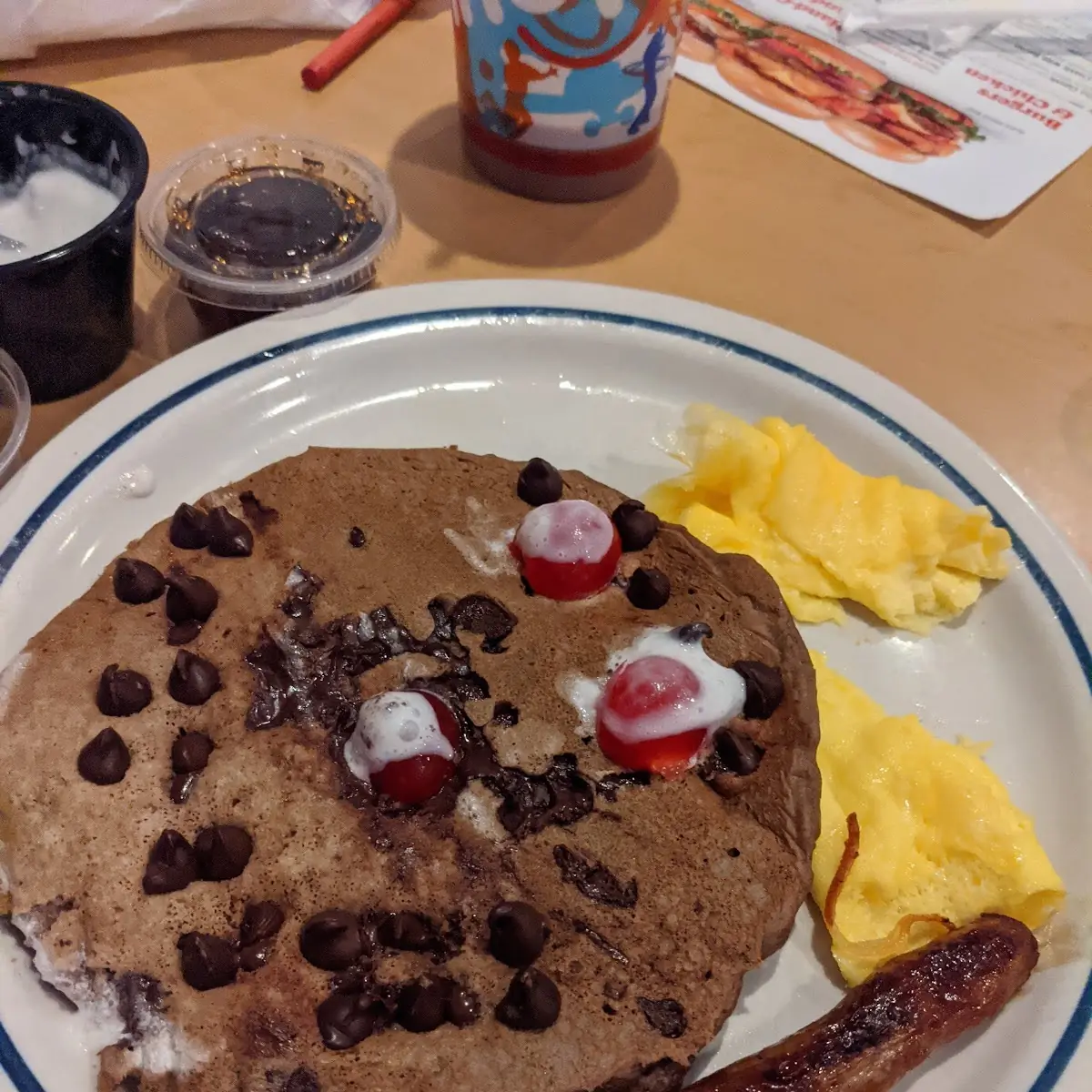 Funny Face Pancake Combo