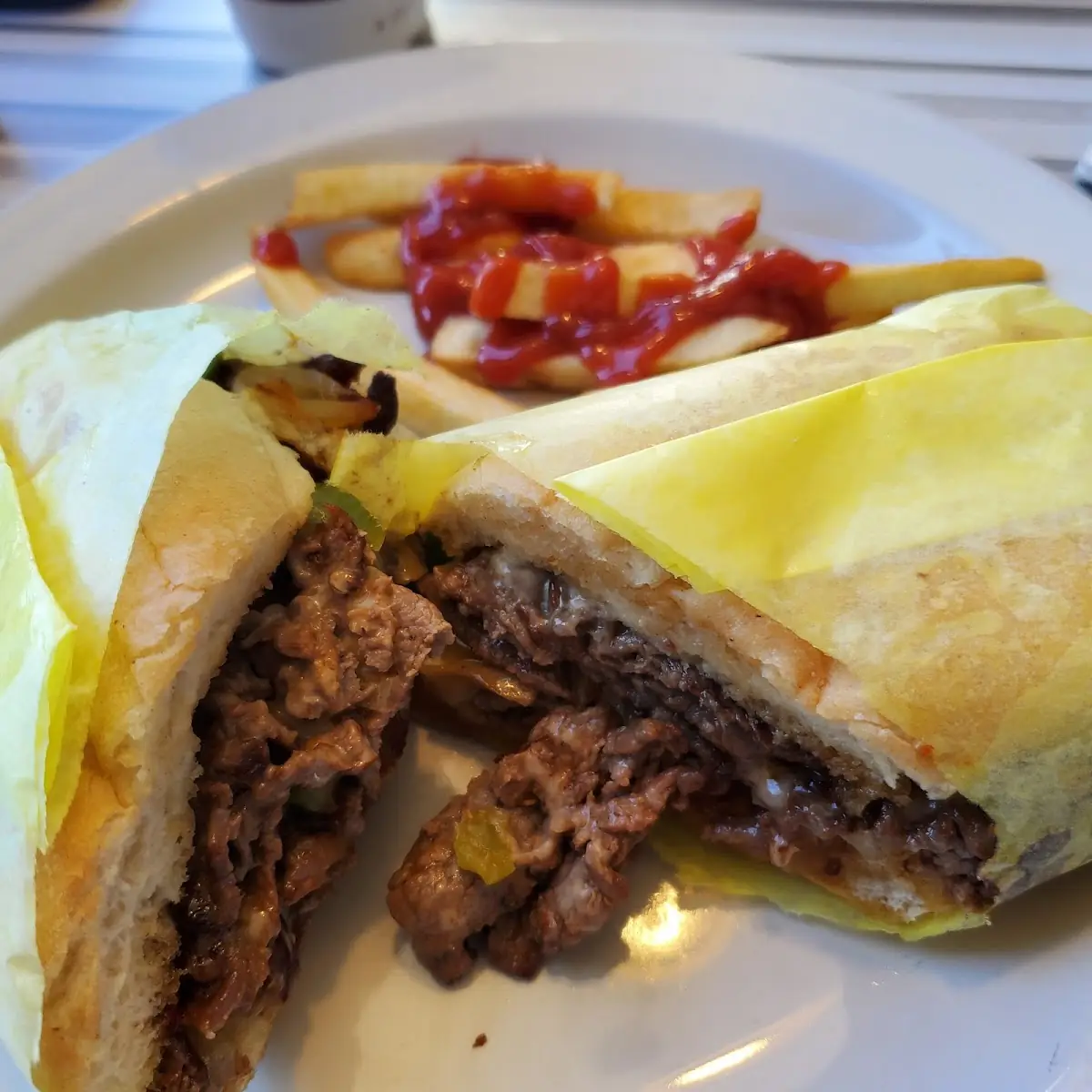 Philly Cheesesteak Sandwich