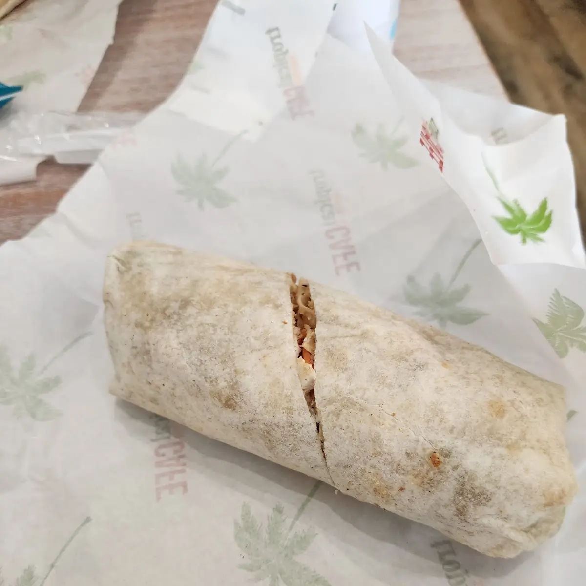 Thai Chicken Wrap