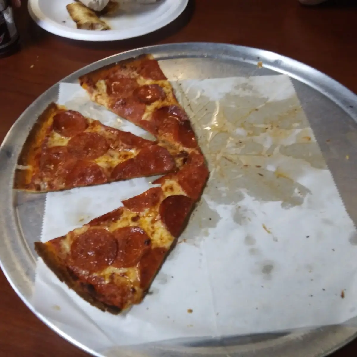 Thin Crust Pepperoni Pizza