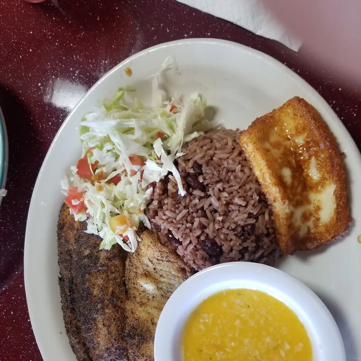 Grilled Snapper with Garlic Butter