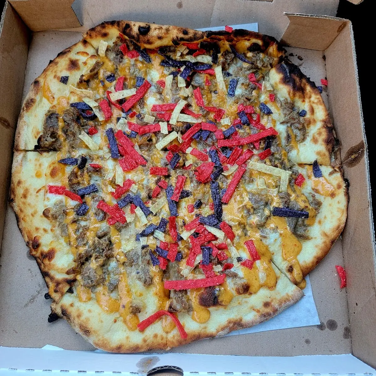 Steak Fajita Pizza