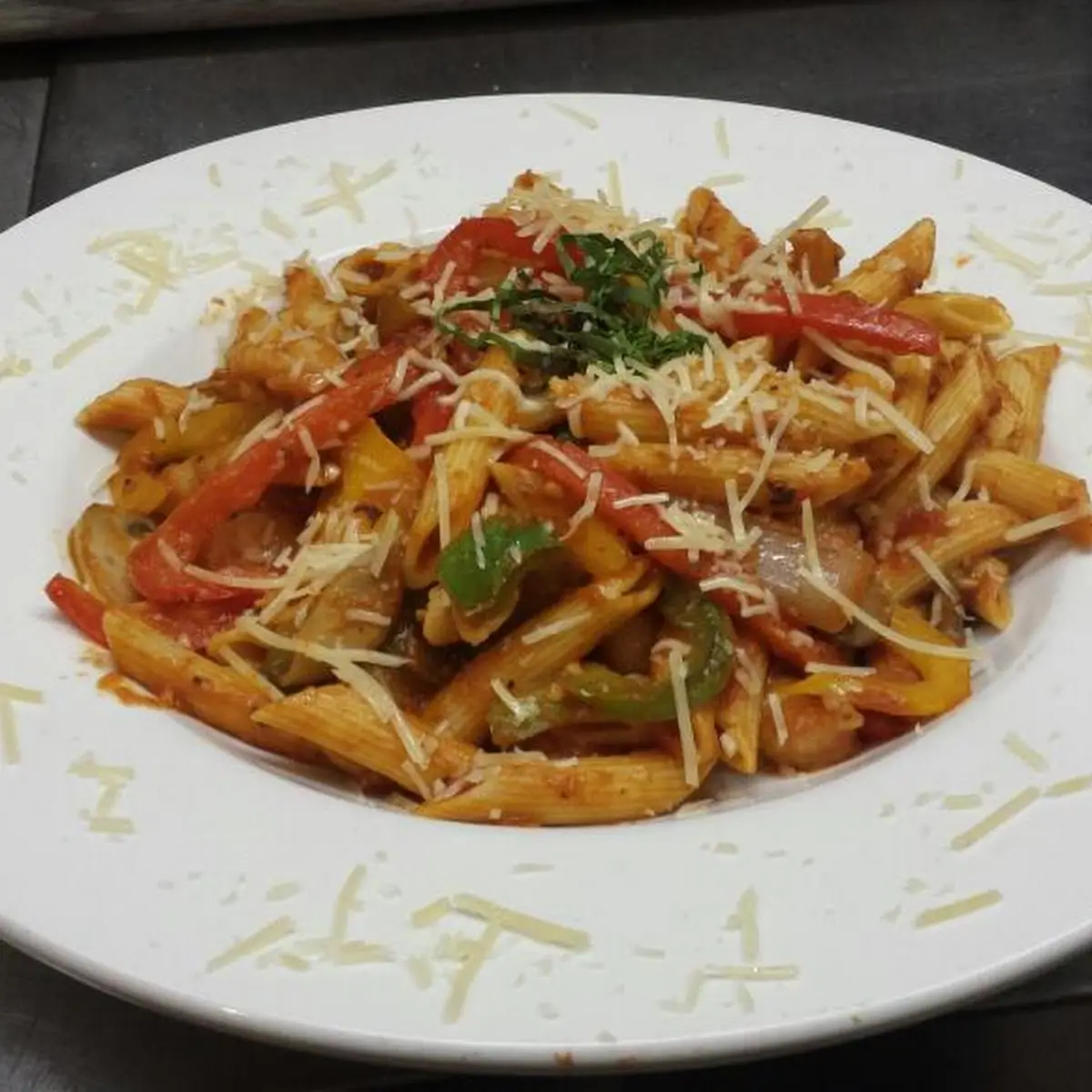 Shrimp Pasta Primavera