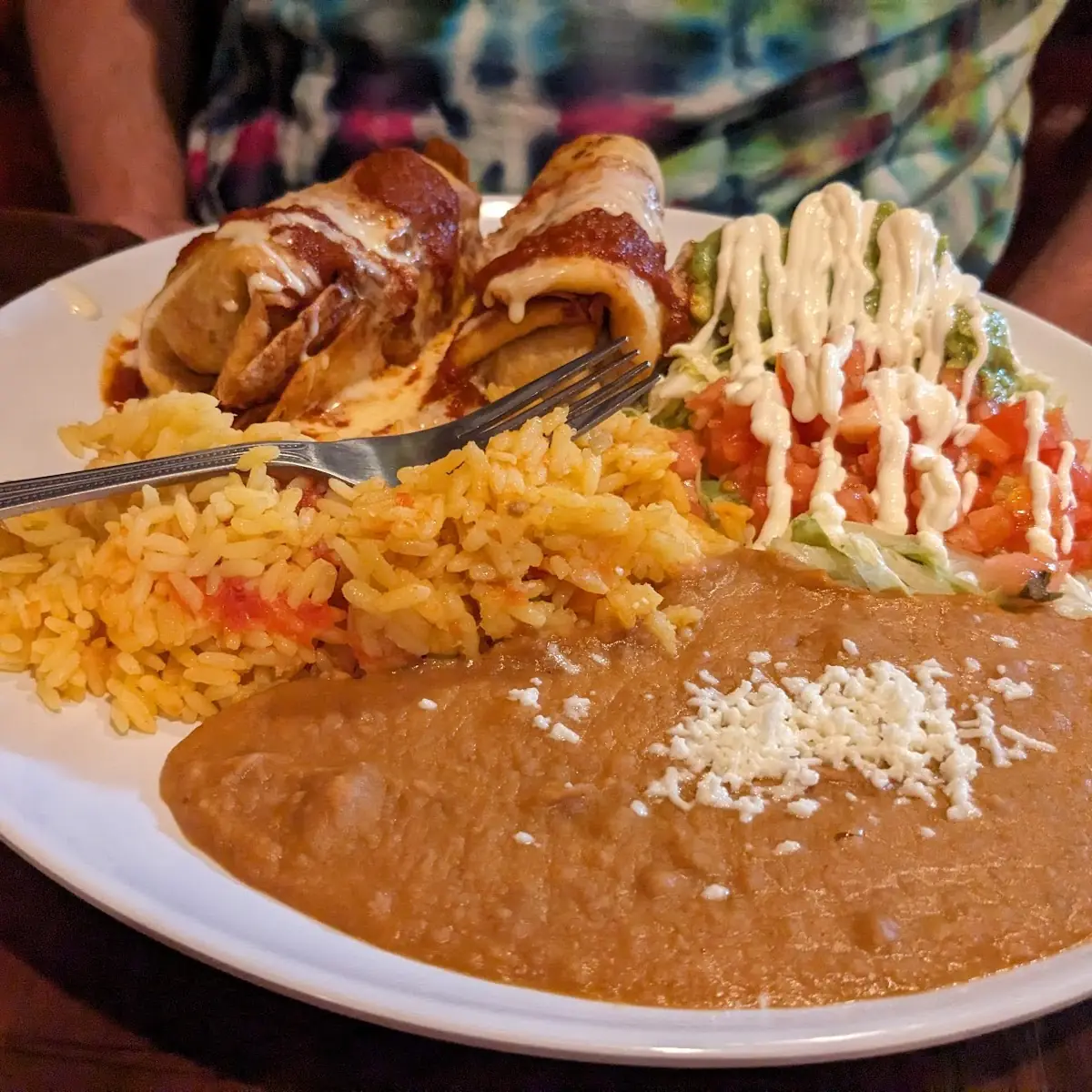 Chile Colorado Burrito