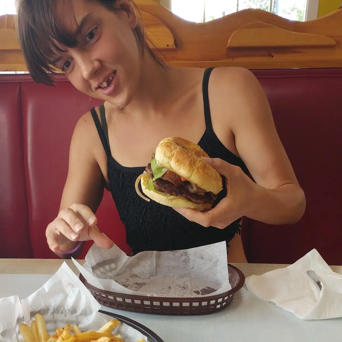 Big Gyro cheese Burger