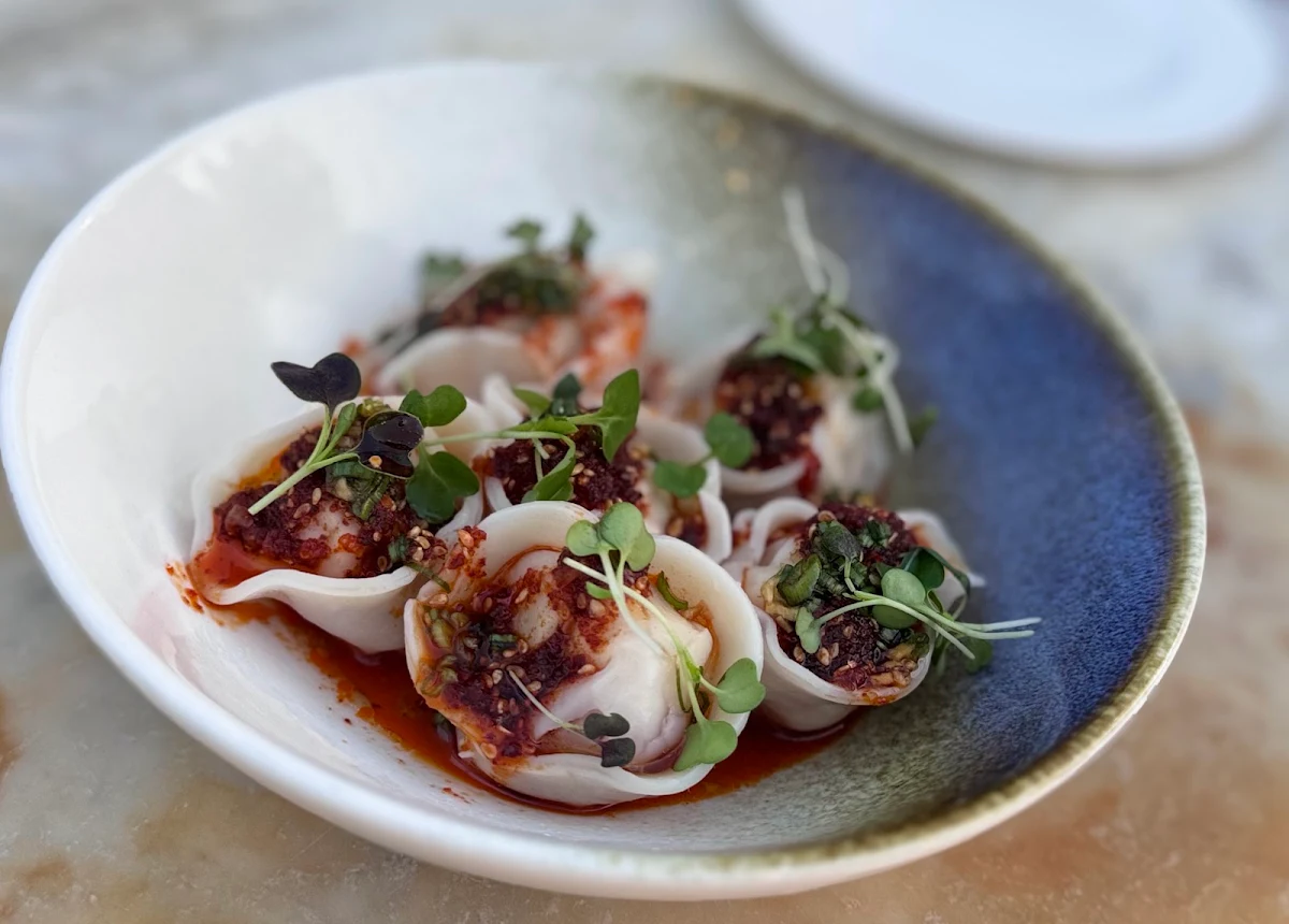 Chili Shrimp Dumplings