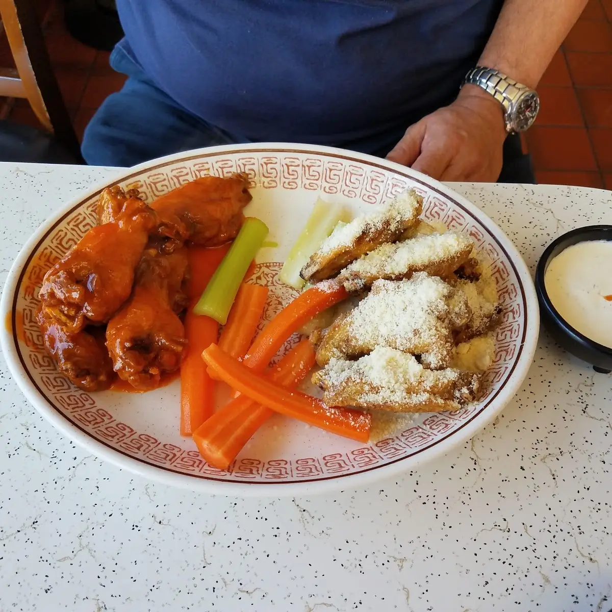 Chicken Wings Parmesan