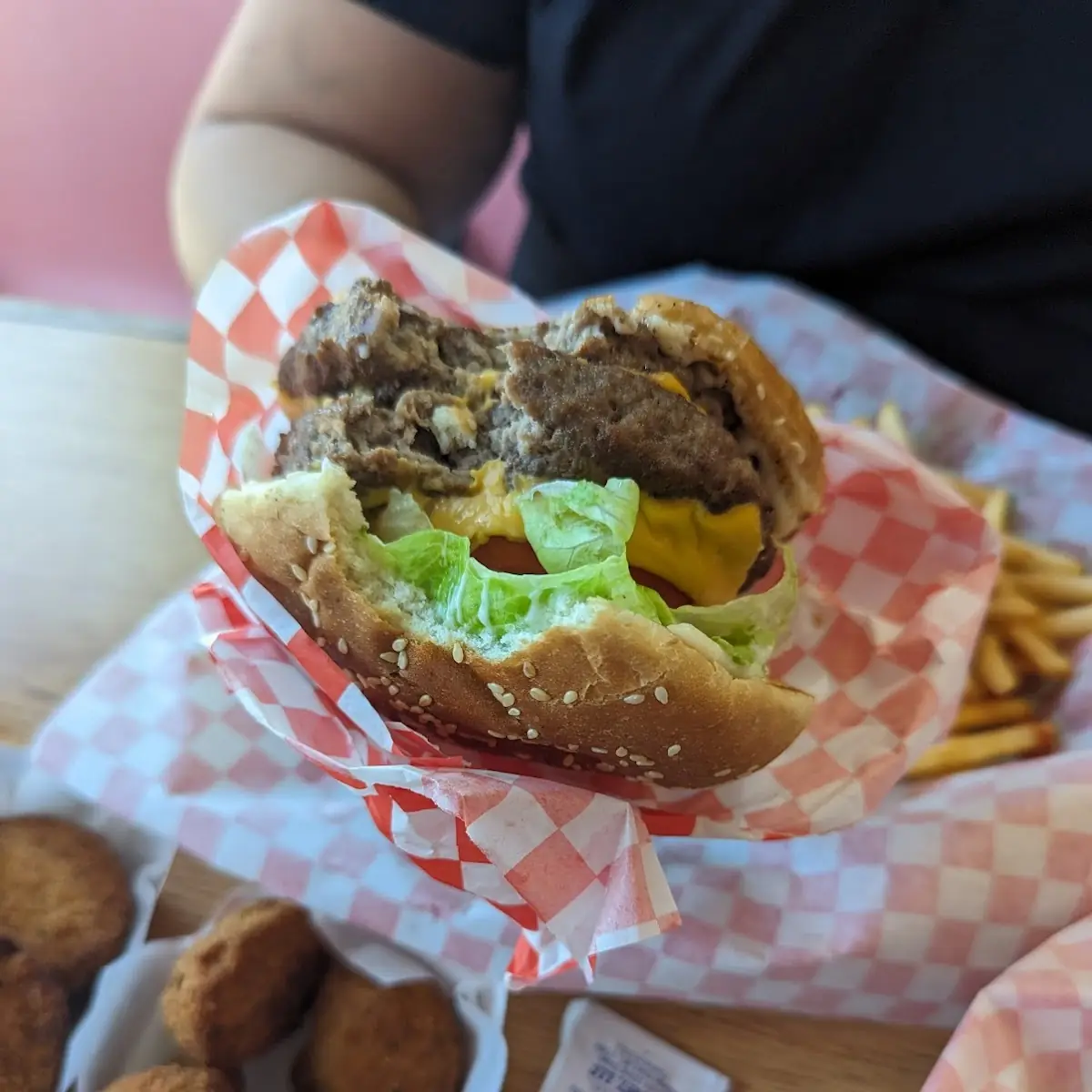 Ranch Mushroom Burger