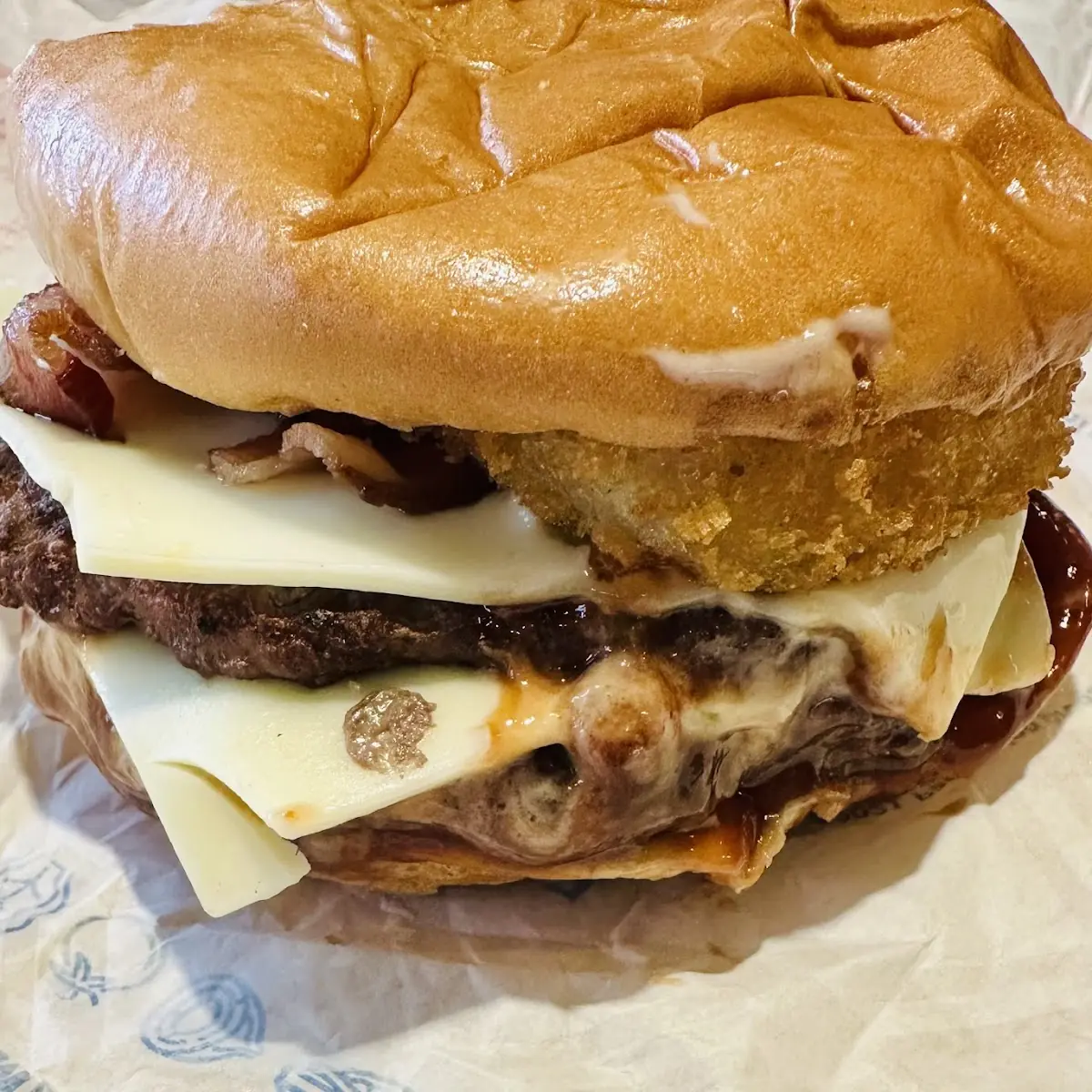 Backyard Bacon Ranch Burger