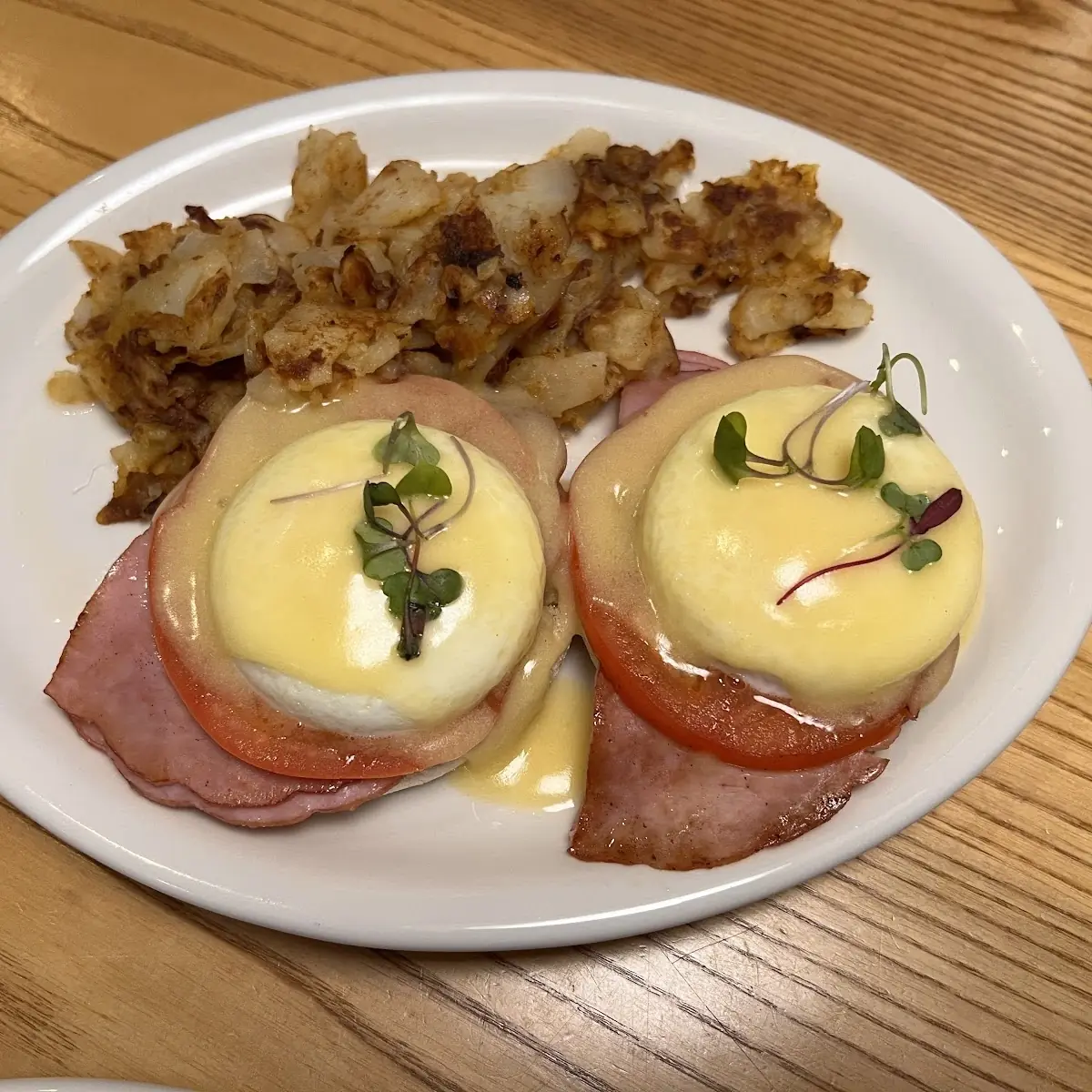 Ham Eggs Benedict