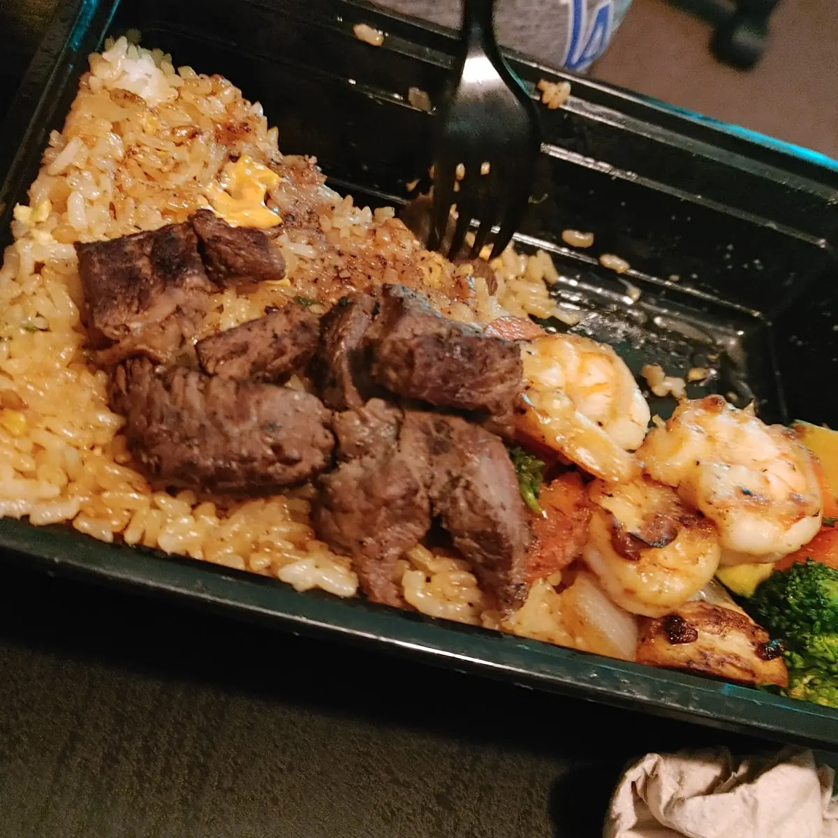 New York Steak Chicken & Shrimp Trio Combo