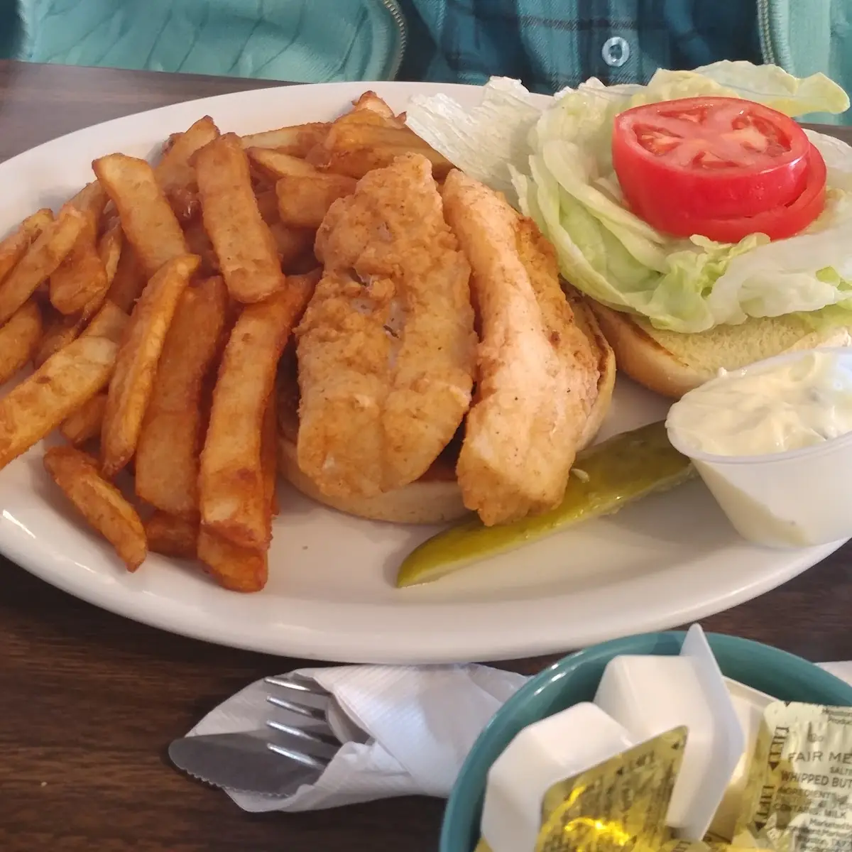 Crispy Cod Sandwich