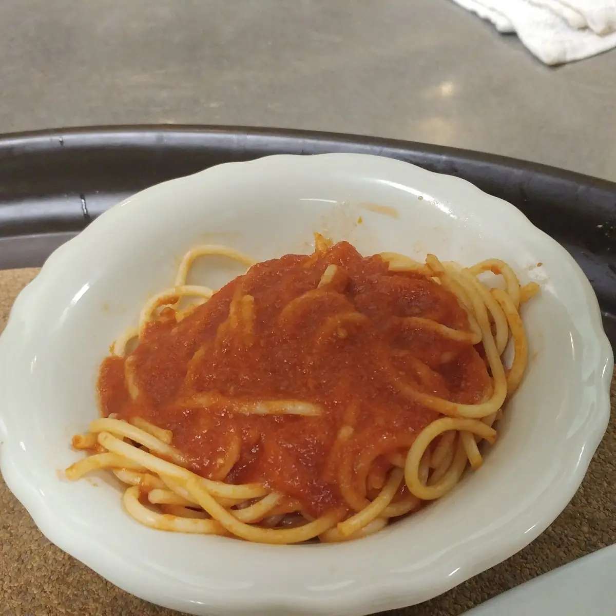Kids Spaghetti and Meat Sauce