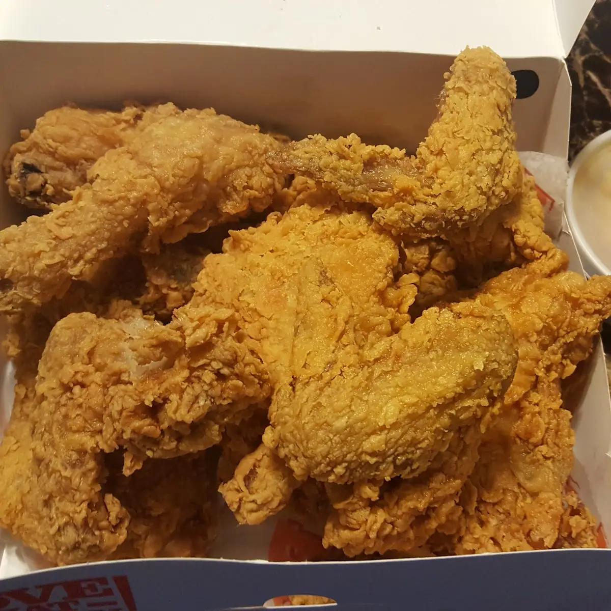Fried Chicken Mashed Potatoes with Gravy