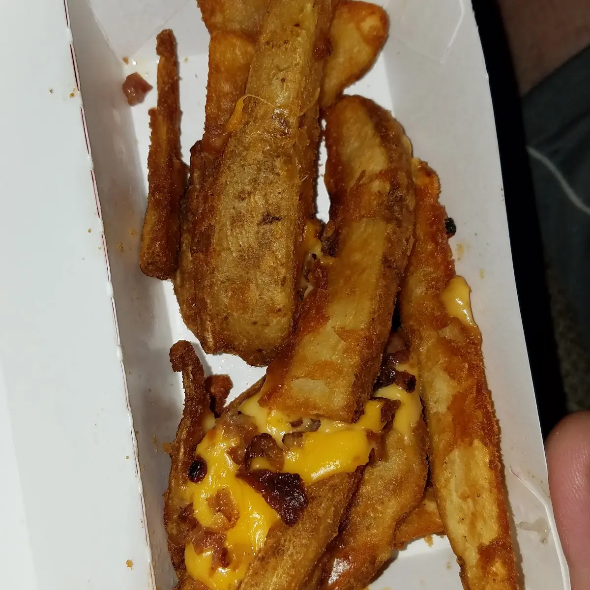 Bacon Cheddar Potato Wedges