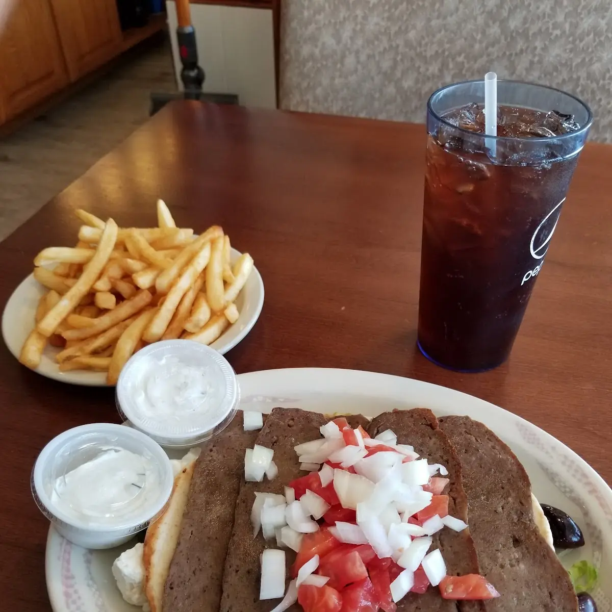Gyro Platter with Fries