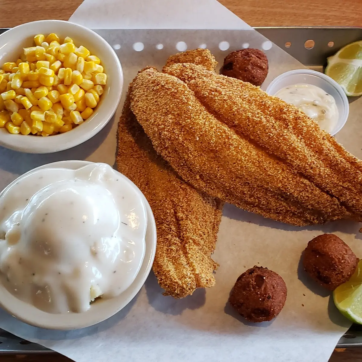 Grilled or Fried Catfish Fillet