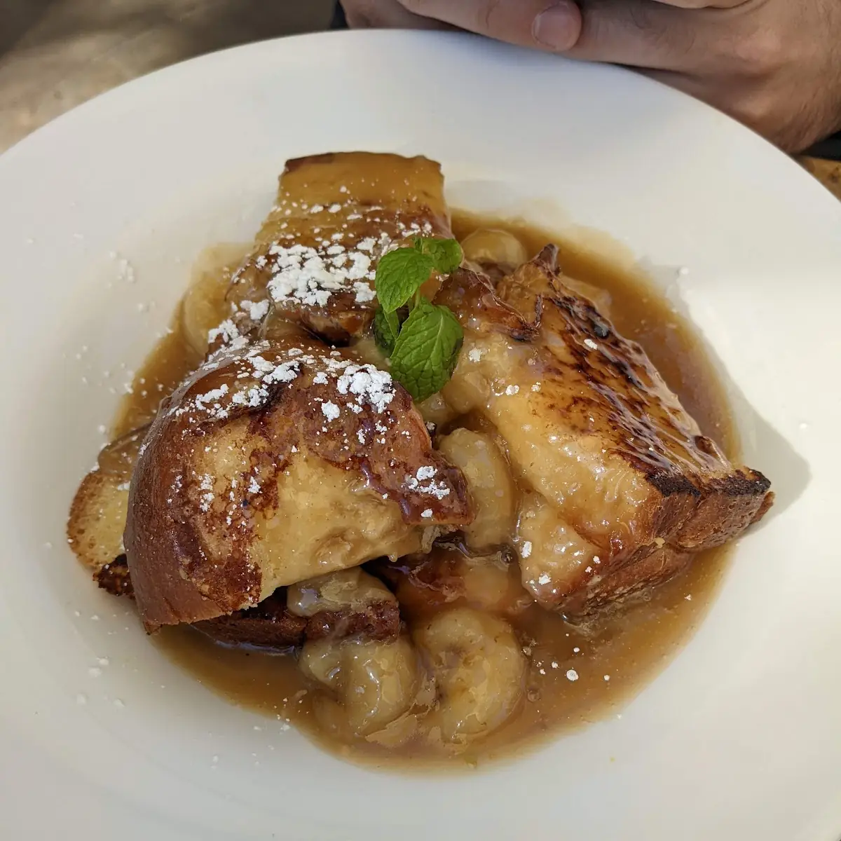 Banana Kahlua French Toast