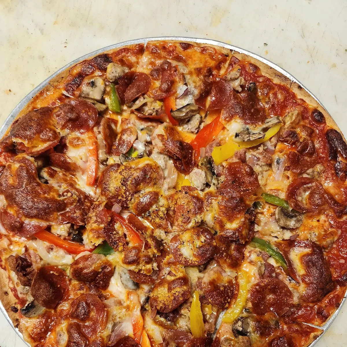 Sausage Pepperoni Mushrooms