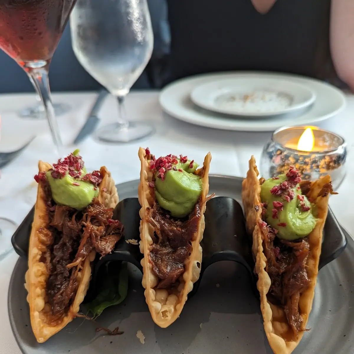 Peking Duck Tacos