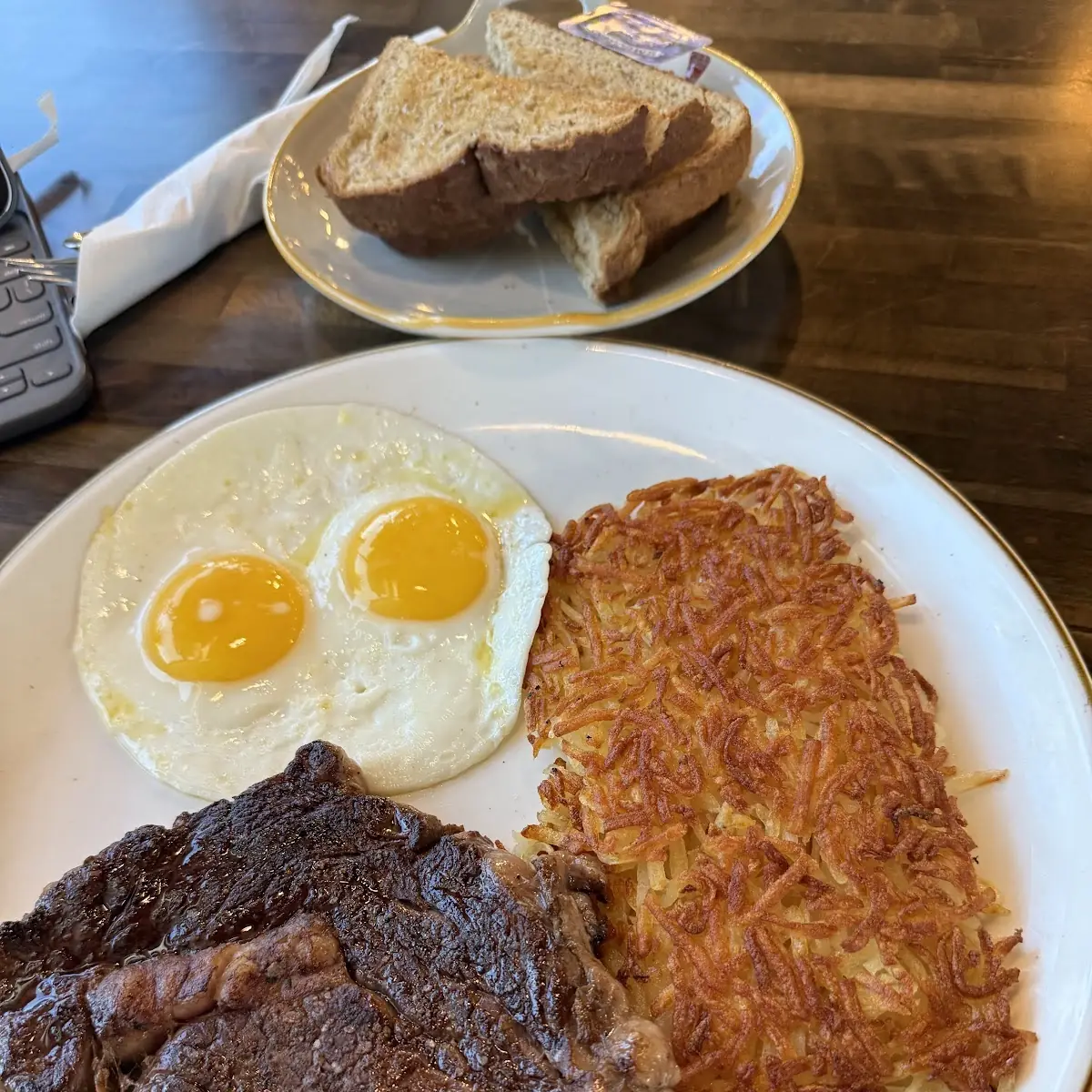 Ribeye Steak & Eggs