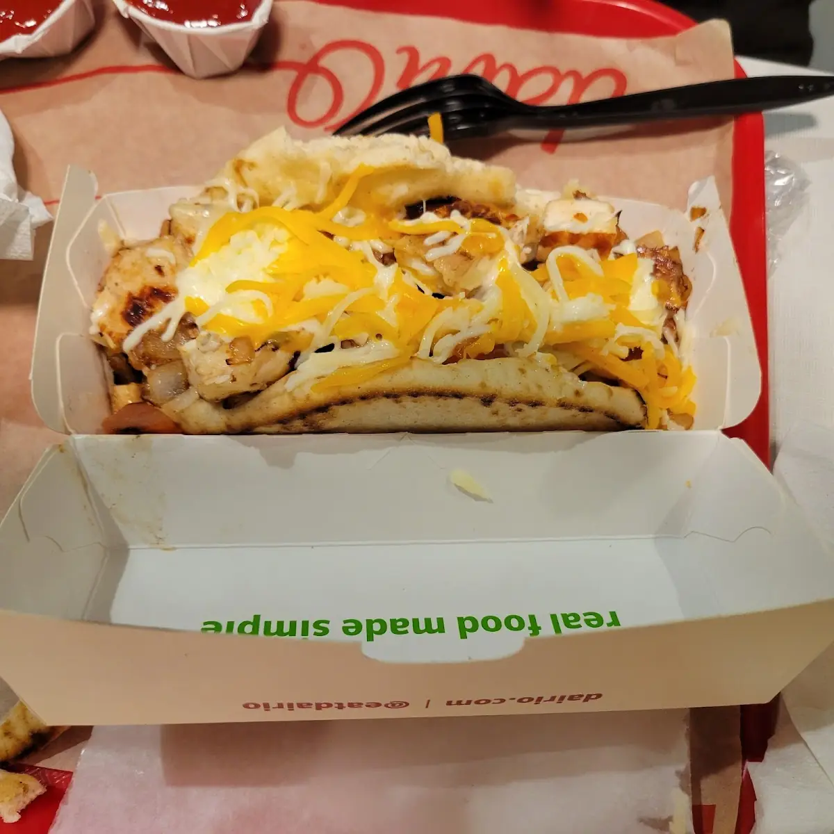 Grilled Chicken Pita