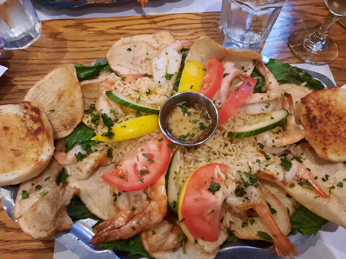Crevettes Papillon, Restaurant Bravo Pizzeria